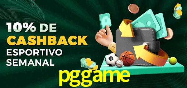 10% de bônus de cashback na pggame